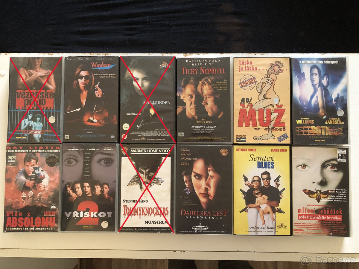 Videokazety VHS Originál - 2