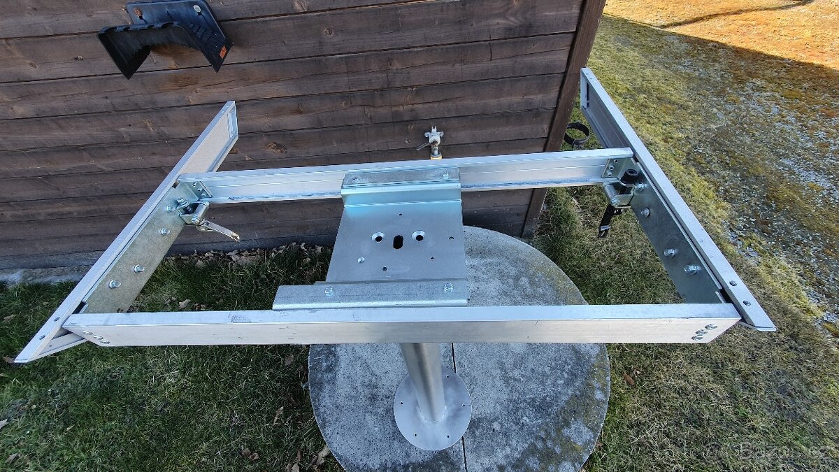 Stůl polohovací do karavanu, obytné vozu - 2