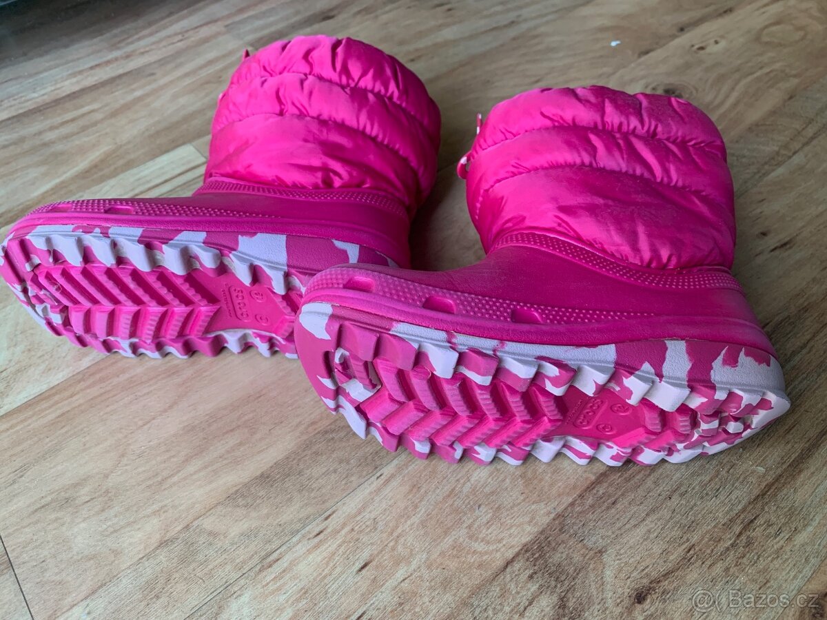 Crocs sněhule dětské - dívčí velikost 29-30 (C12) - 2