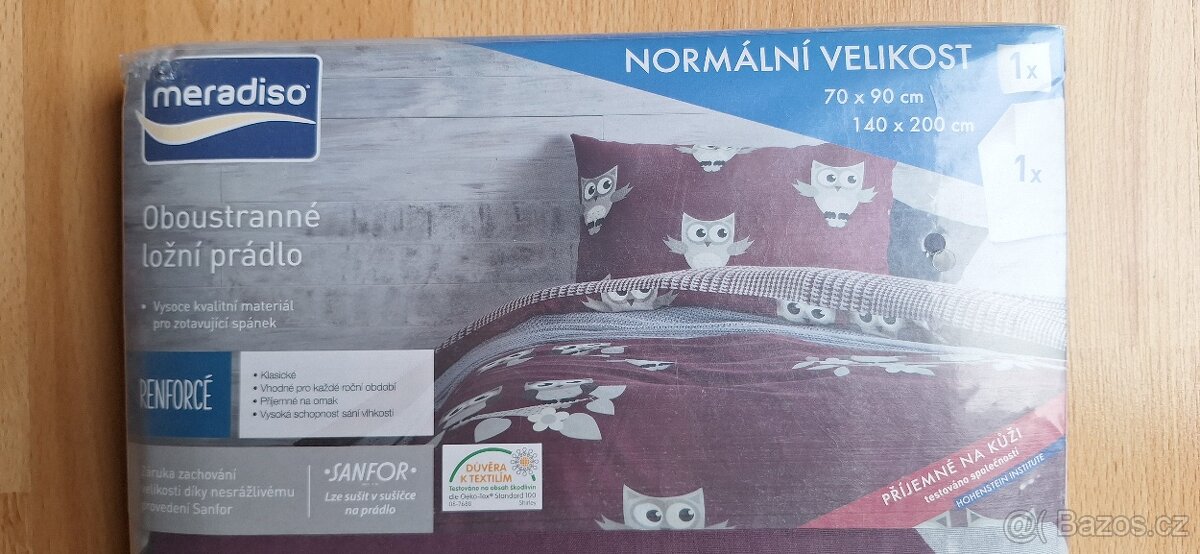 2x NOVÉ oboustranné ložní povlečení - 2