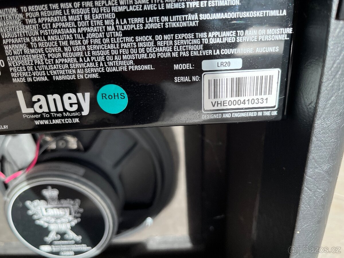 Kytarové modelingové kombo Laney LR20 - 2