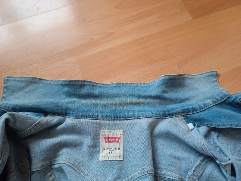 Frajerká riflova bunda zn. Levis vel. 152/158 - 2