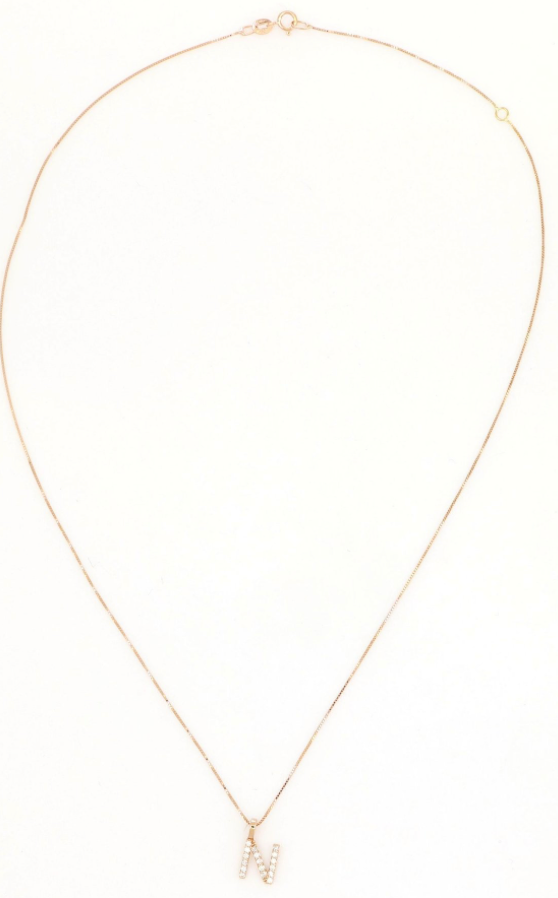 Přívěsek z 18kt růžového zlata s diamanty - 2