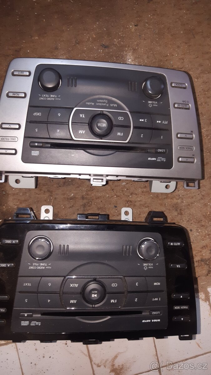 rádia mazda cx7 08 - 11,,M 3 BL,, M6 GH 08 - 12, - 2