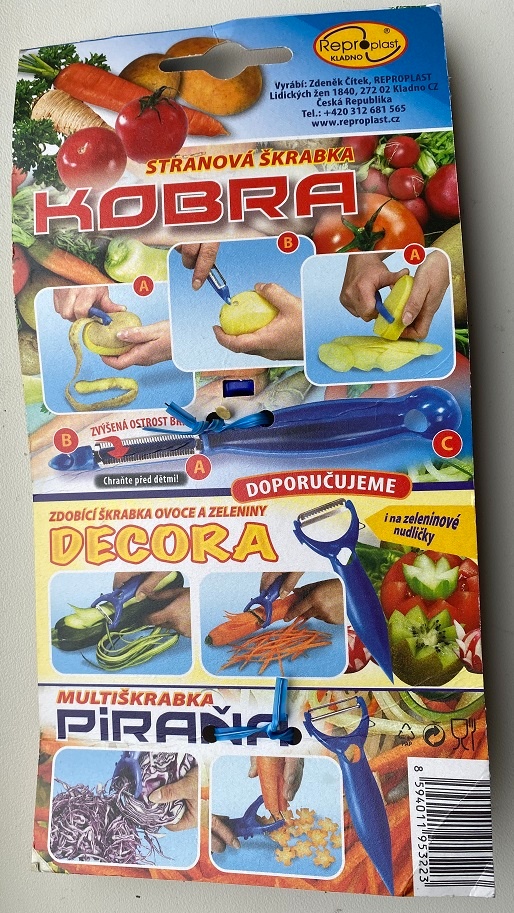 Stranová škrabka KOBRA - 2