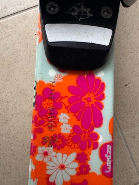 WEDZE - dětské lyže 116cm - 2