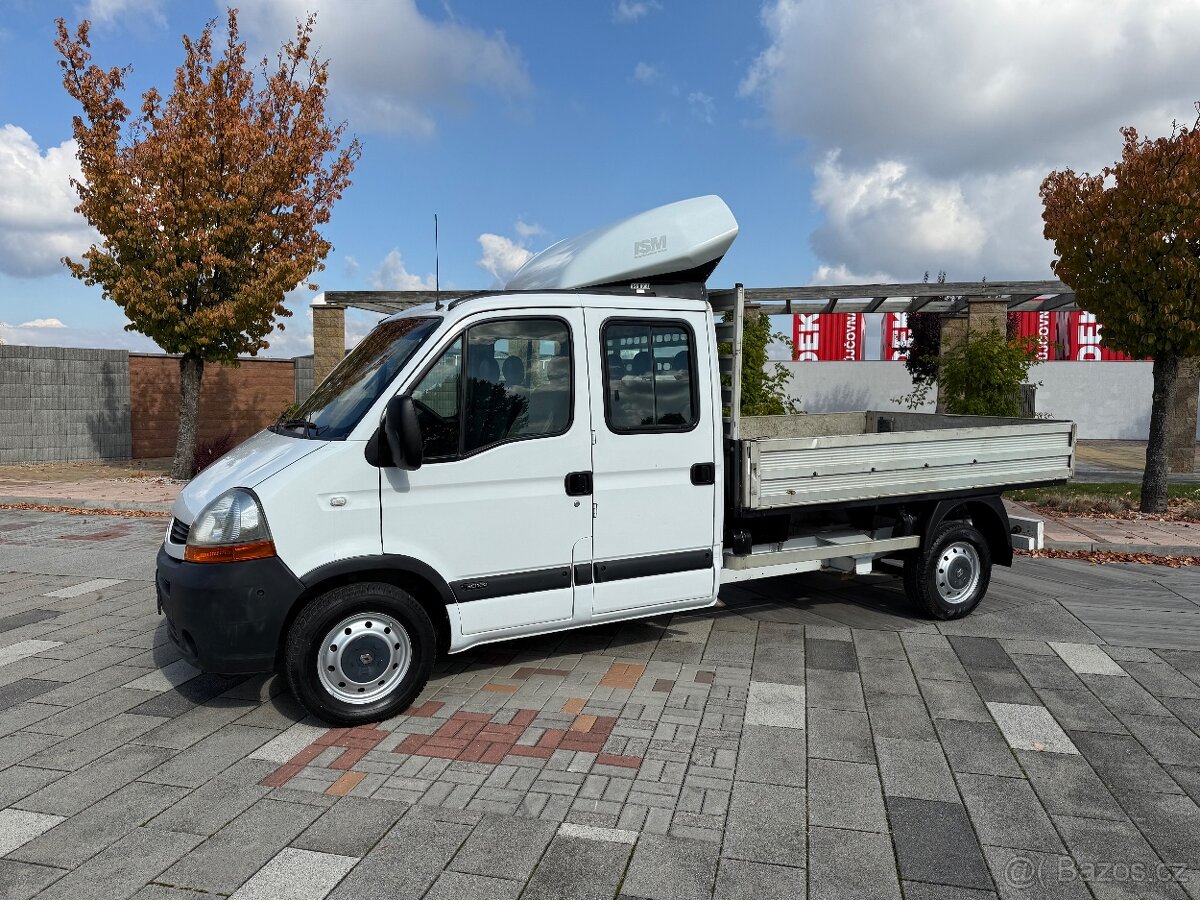 Renault Master 2 - 7míst + valník - rok 5/2010 - 210.267km - 2