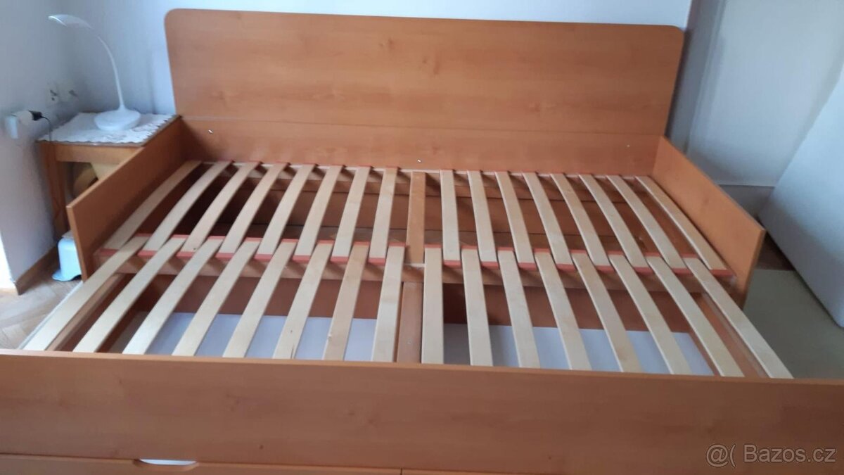 Rozkladaci postel 204x 96-170 - 2