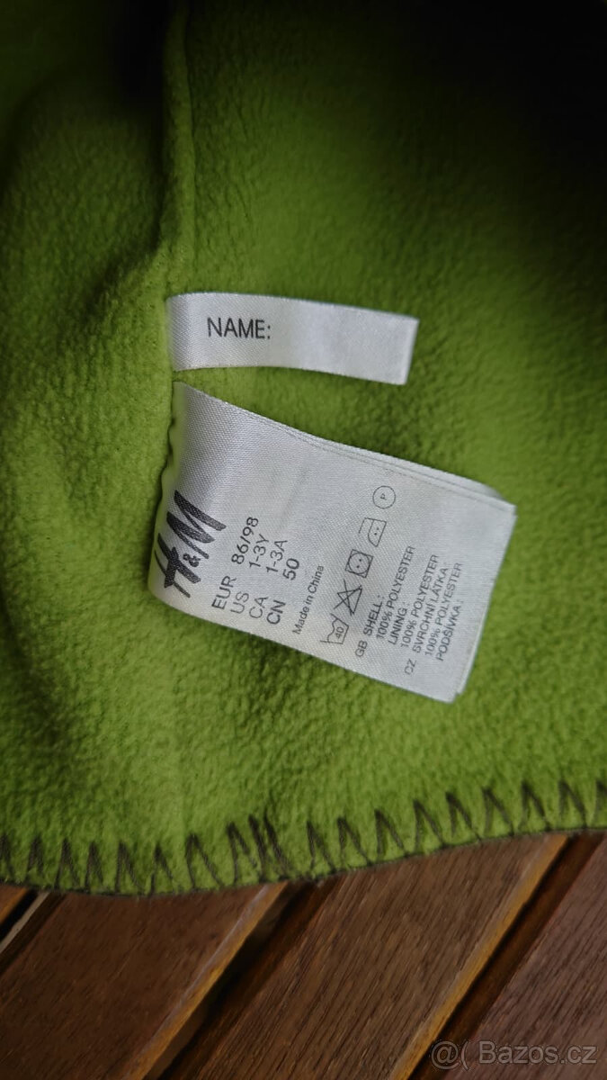 Čepice Dinosaurus, 1-3 roky HaM - 2