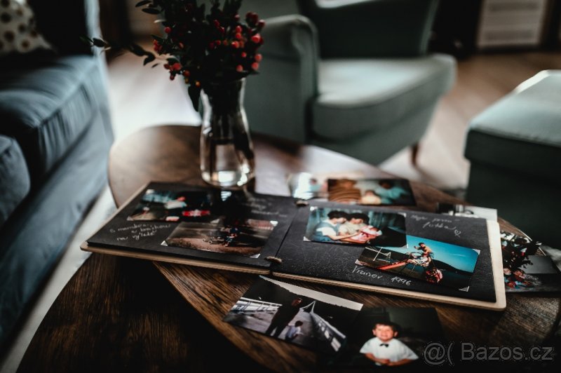 Luxusní dětská dřevěná fotoalba - 2