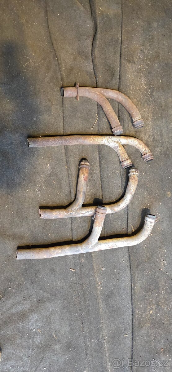 Tatra 613-svody výfuku - 2