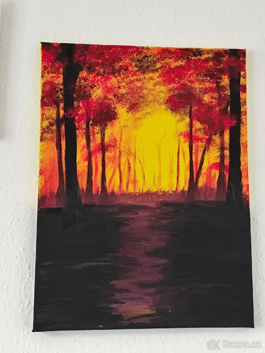 Obraz ručně malovaný - 2