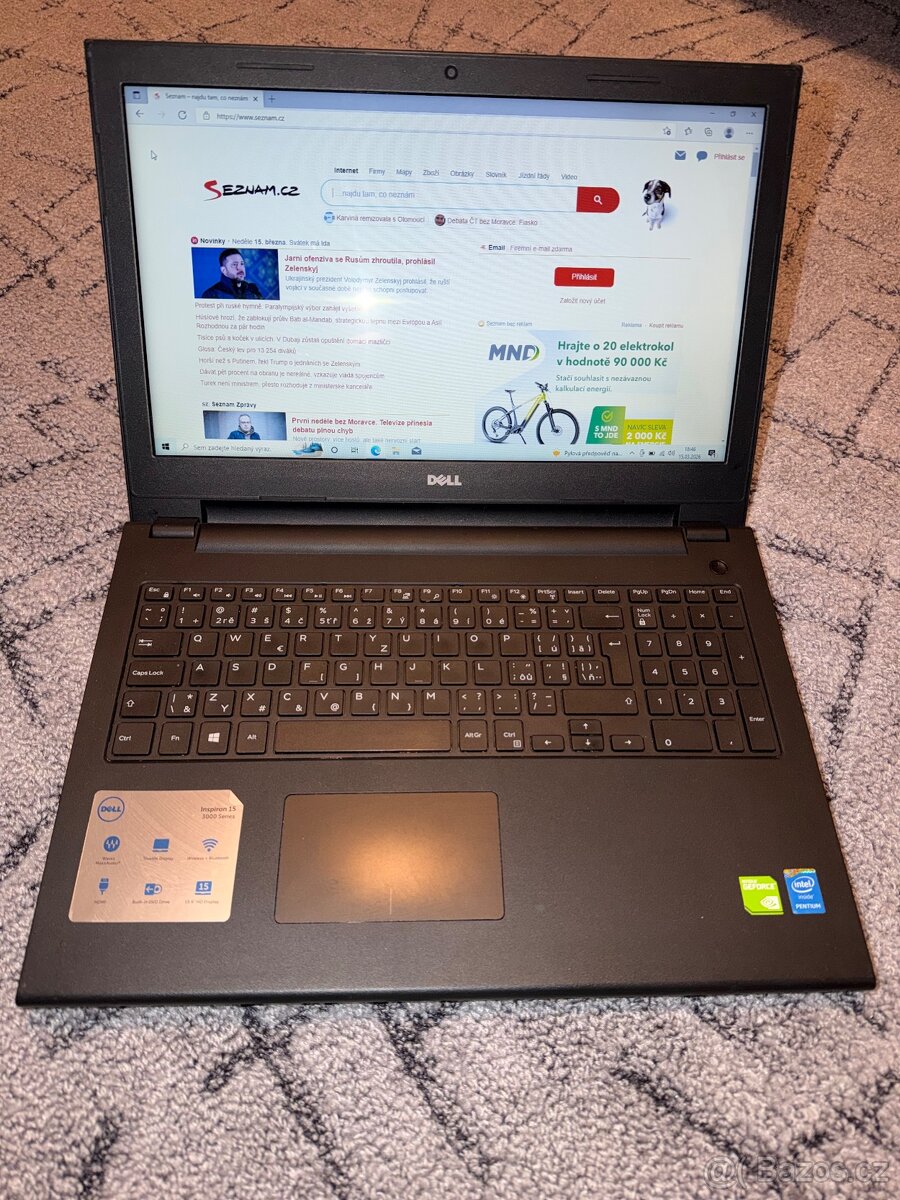 Dell Inspiron 15 - 8GB RAM - 256GB SSD - NVIDIA - 2