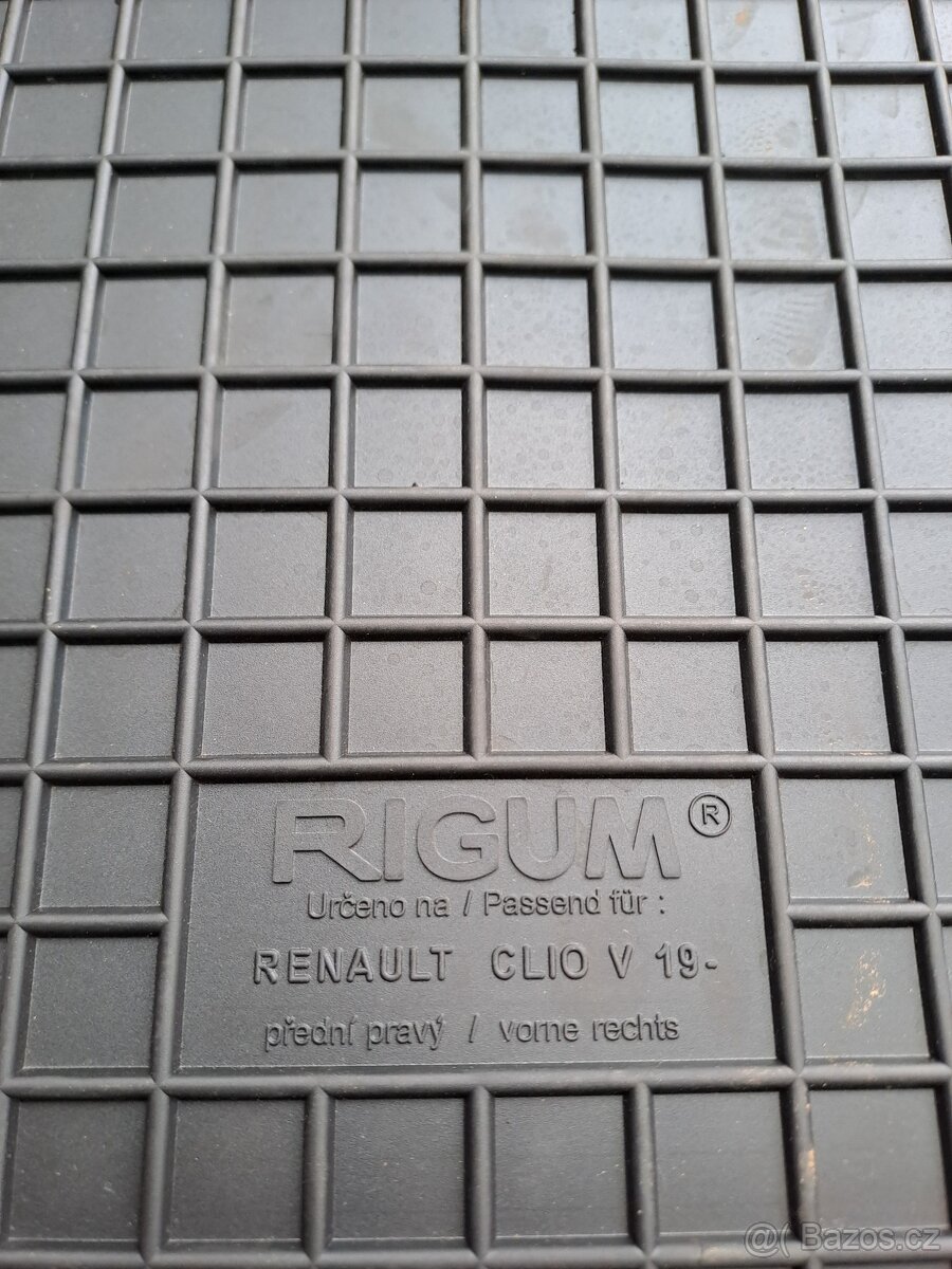 Gumové koberce Renault Clio - 2