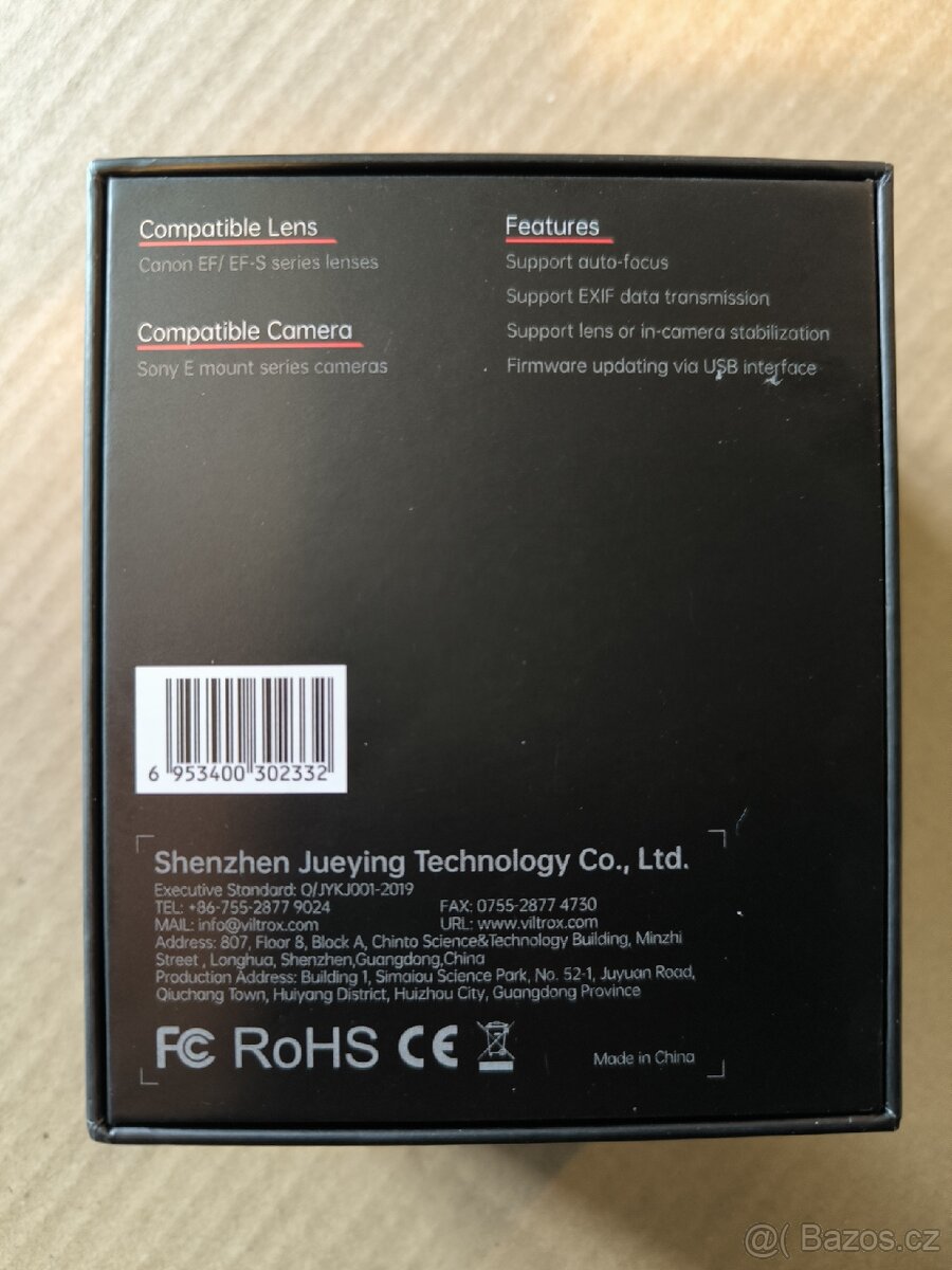 Viltrox EF E5 Canon EF Sony E - 2