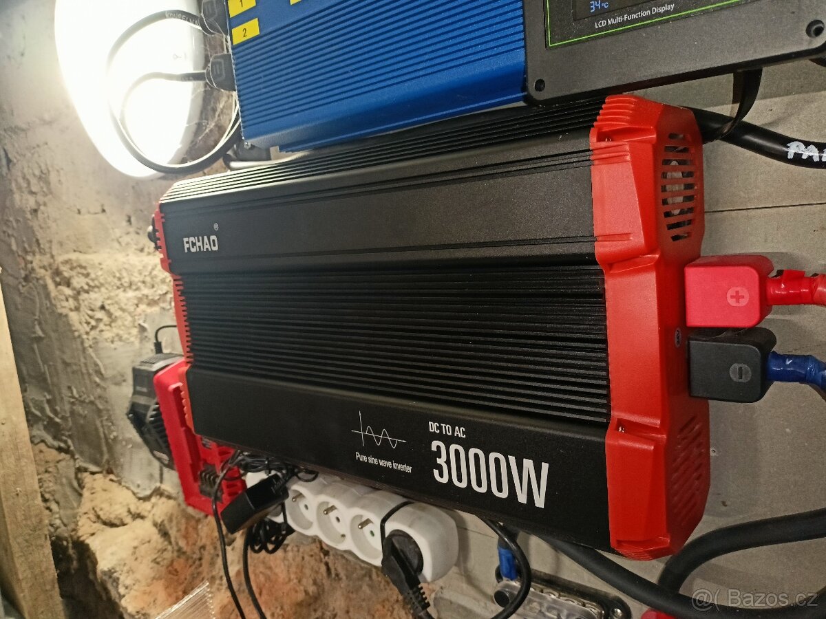 Měnič napětí FCHAO 24V/230V 3000W/6000W - 2