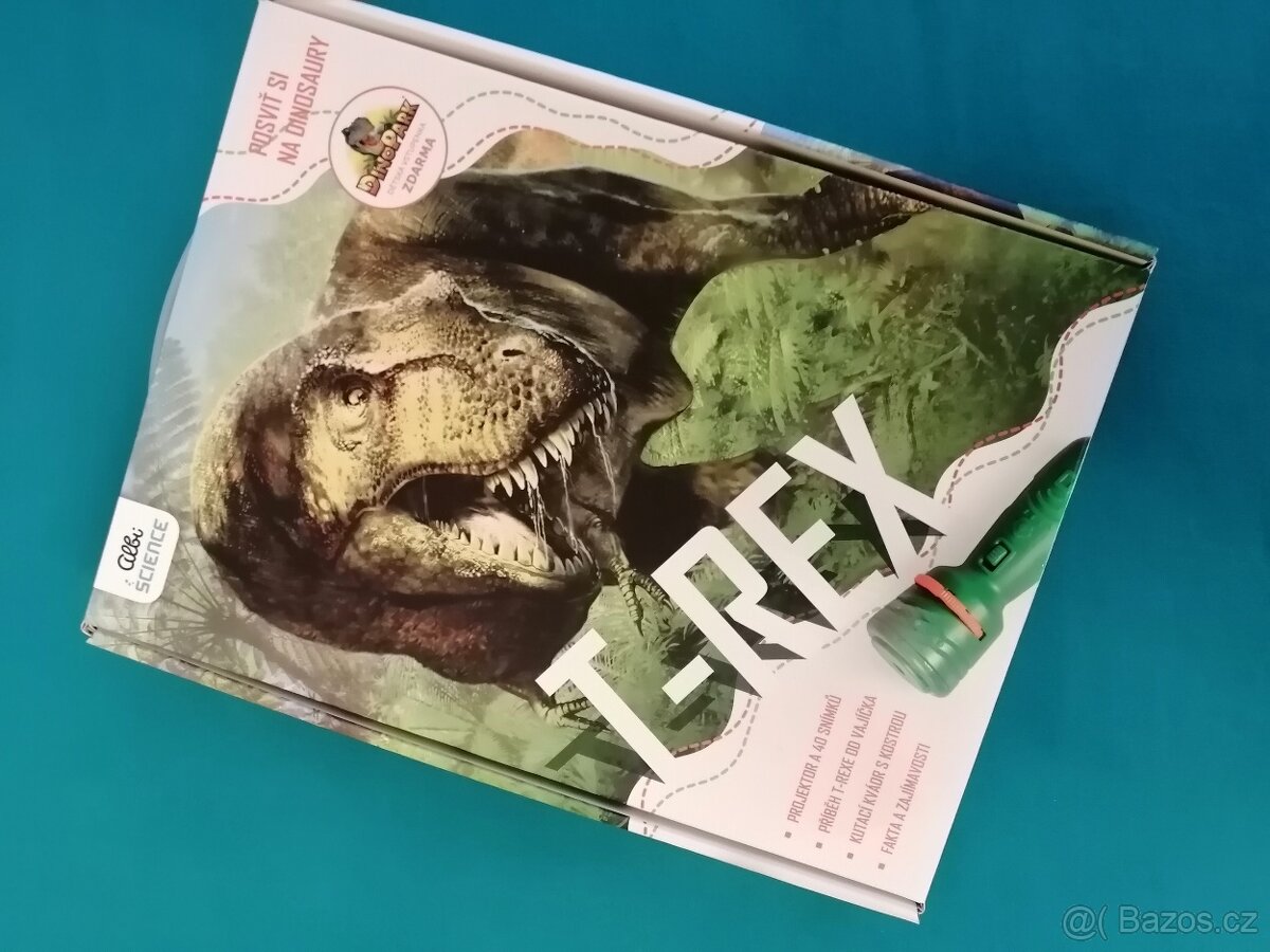 ALBI T-REX S PROJEKTOREM - nové-pouze rozbalené - 2