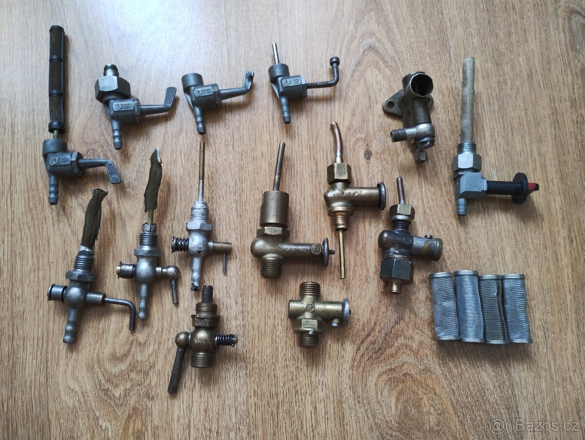 Originál JAWA ČZ palivové kohoutky - 2