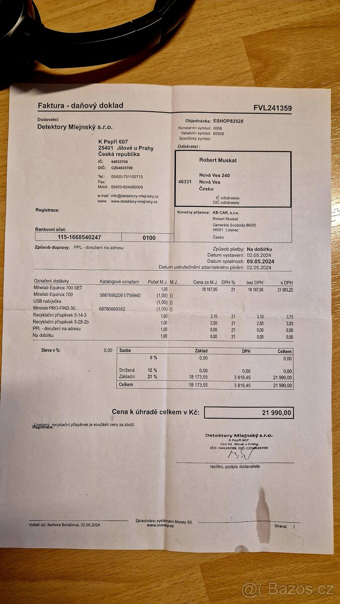 Minelab equinox 700 - 2