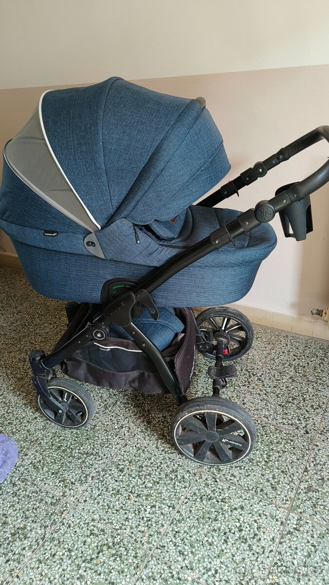 Kočárek NOORDI Fjordi 2v1 Blue Jeans - 2