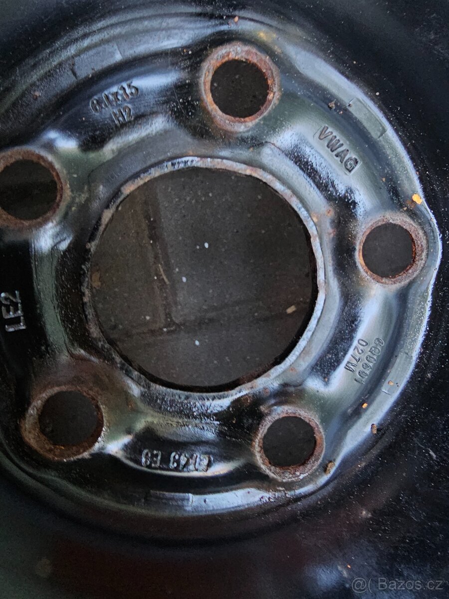 Zimní disky kola Škoda Fabia II R15 5x100 Roomster - 2