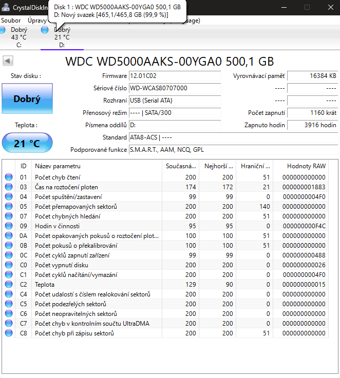WD Caviar SE16 500GB/WD5000AAKS - 2