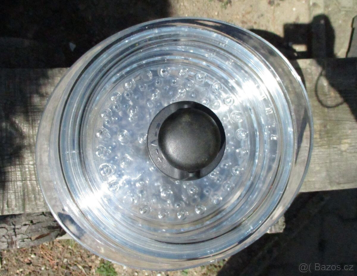 Skleněné parní nástavce s poklicí set 4ks - 2