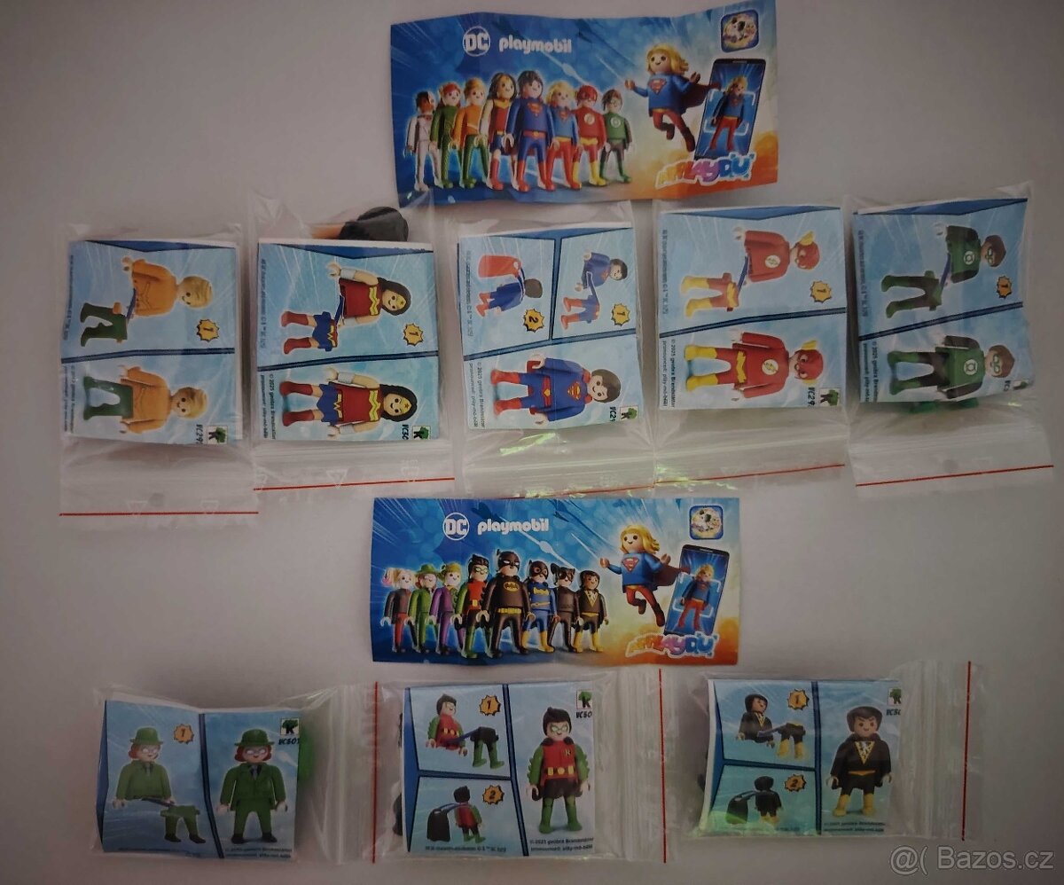 Kinder malé 20g - 2025 Playmobil DC Comics - 2