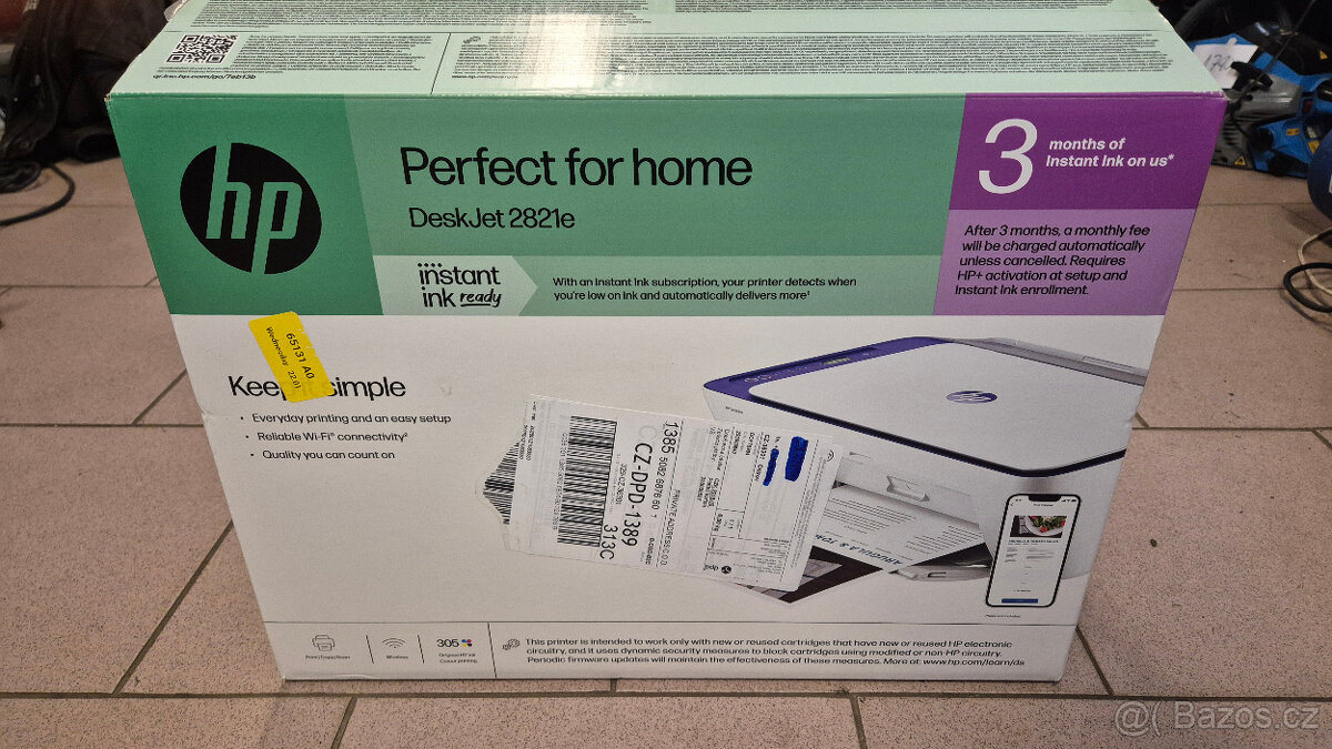 Tiskárna HP DeskJet 2821e All-in-One NOVÁ - 2