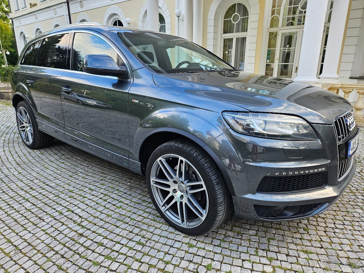 Audi Q7 4.2 TDI S-line 250 kW, 2011, 216.000 km, 7 míst - 2