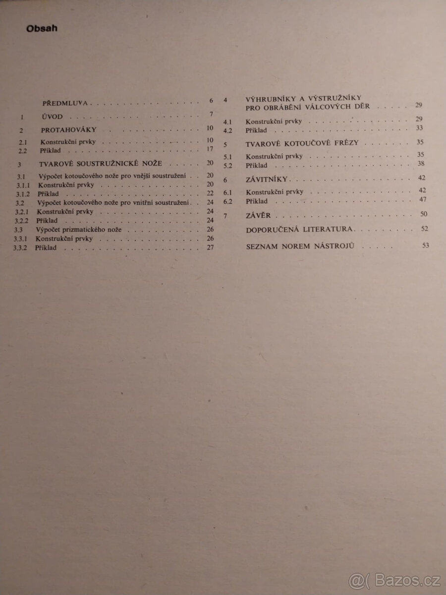 Technologická cvičení - návrh nástrojů pro obrábění - 2