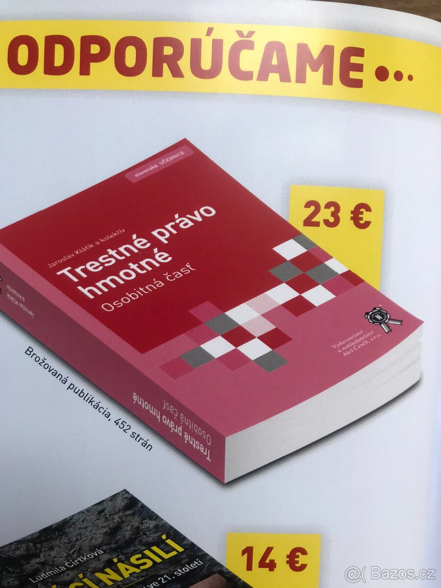 Trestné právo hmotné - 2