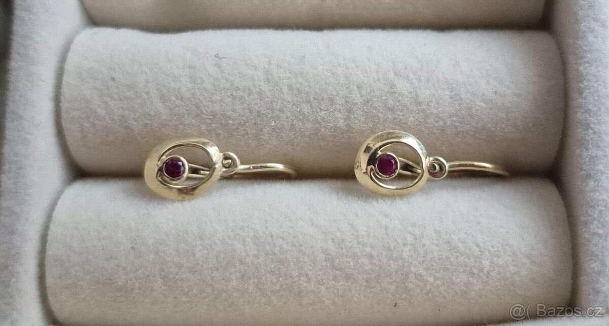 Dětské zlaté náušnice - 2