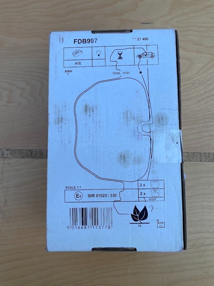 BMW e39 destičky - 2