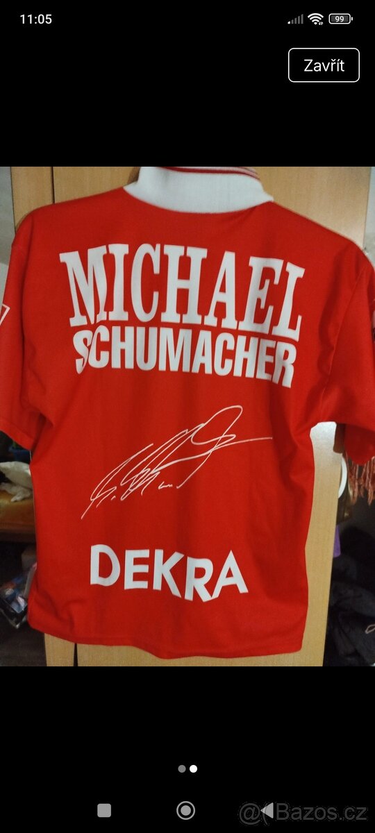 Tričko Michael Schumacher - dres - 2