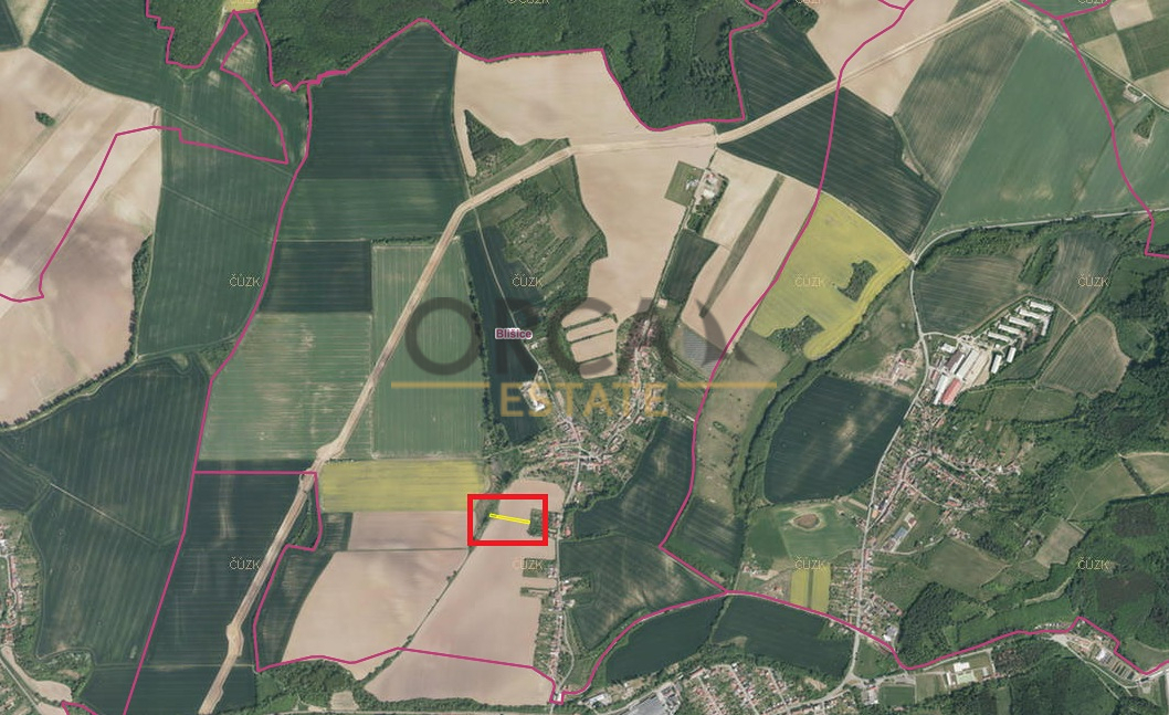 Pozemky v k.ú. Blišice - 2