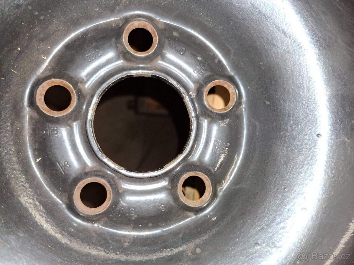 plechove disky VW, Škoda 6Jx15 ET38 - 2