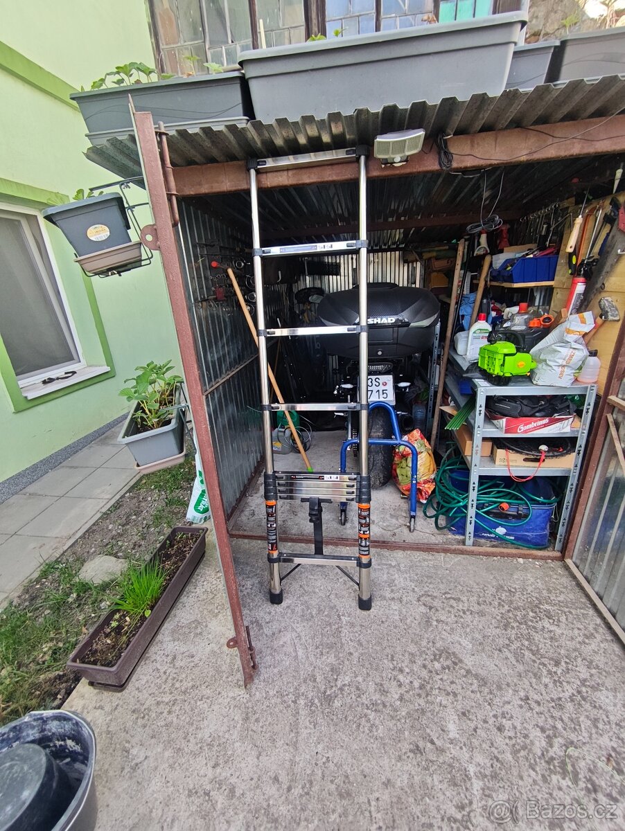 Teleskopický žebřík 2,6 m - 2