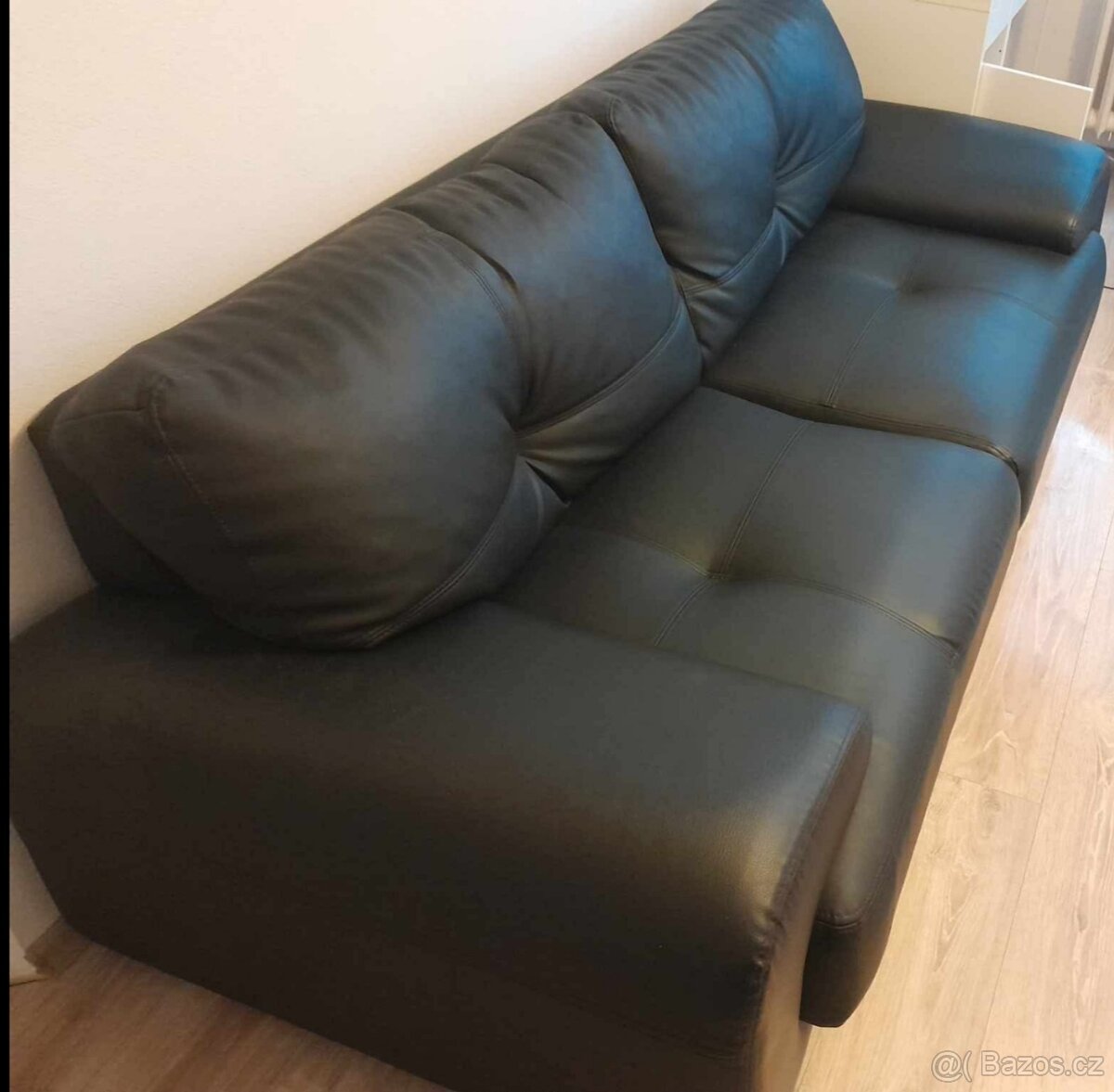 Kožená sedačka + křeslo - 2