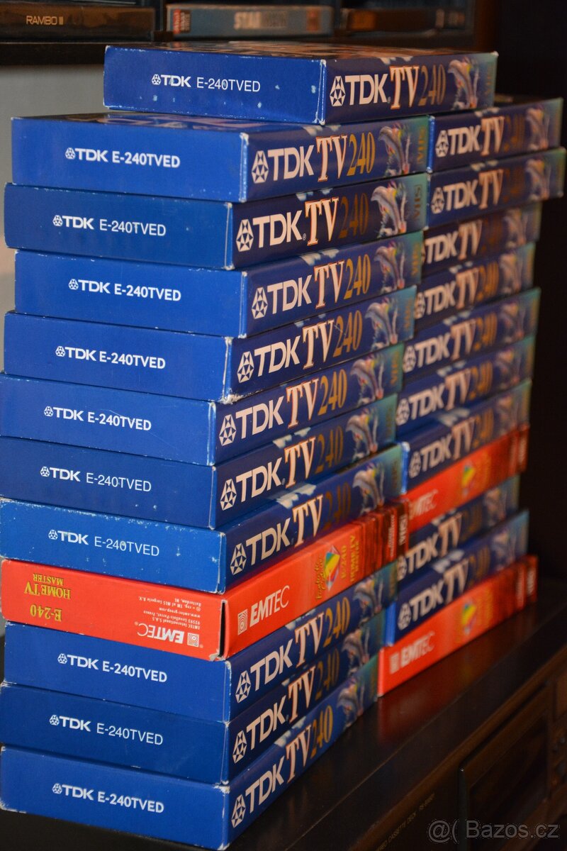 VHS Videokazety na nahrávání - 2