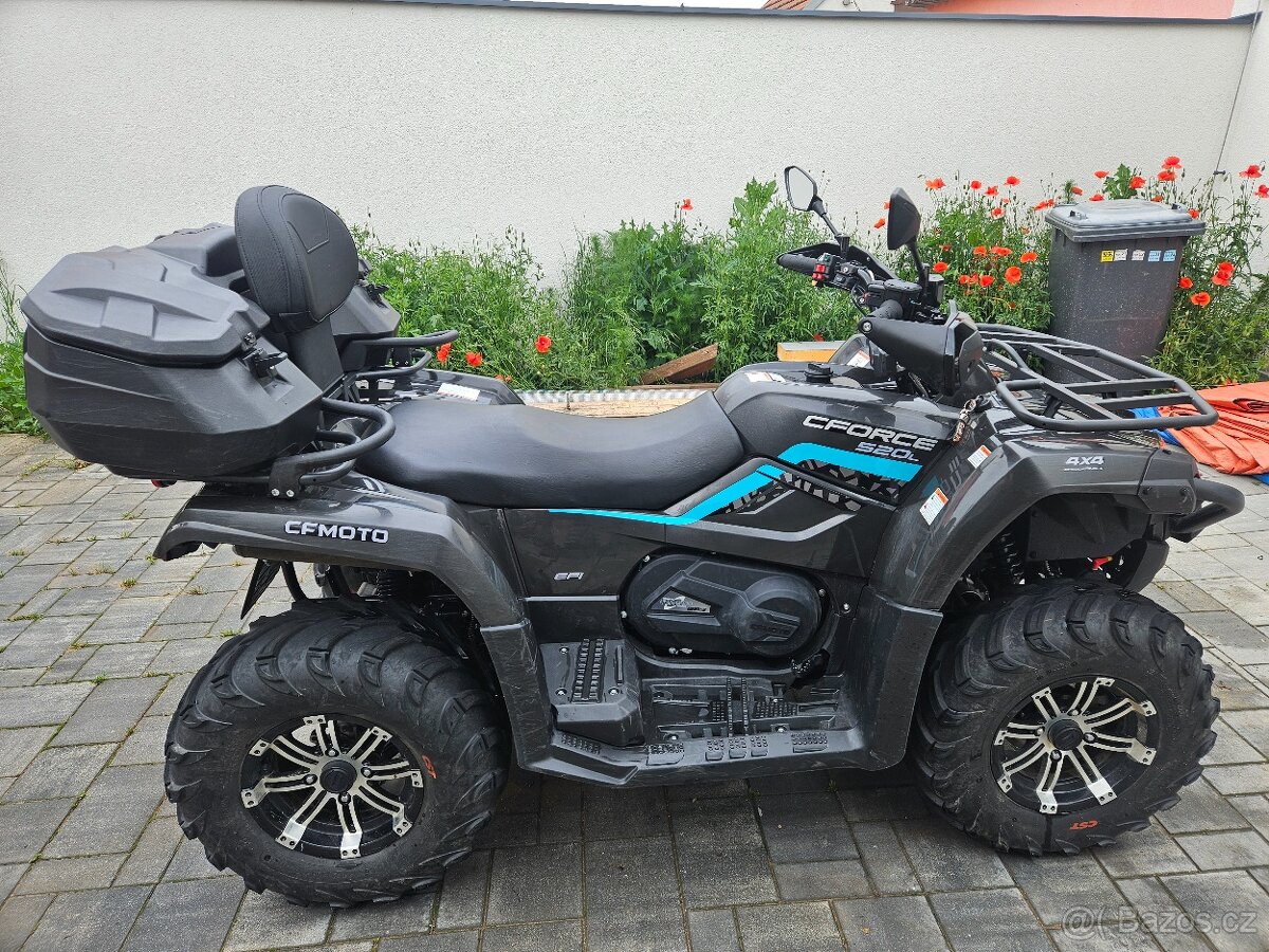 Prodám čtyřkolku CF moto xforce black edition 520
