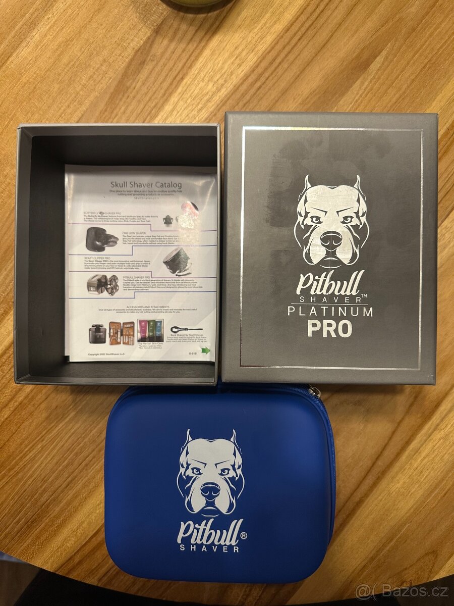 Nový holicí strojek Skull Shaver Pitbull Platinium Pro, PC 6 - 2