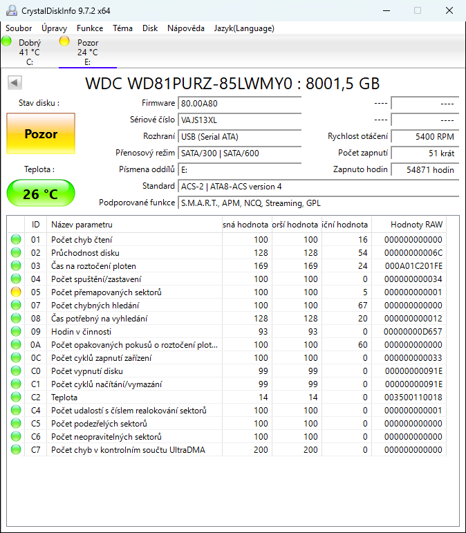 WD Purple 8TB - 2