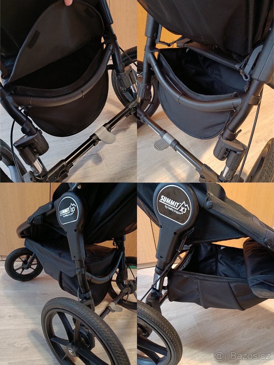 Nákupní košík s krytem na Baby Jagger summit X3, nové - 2