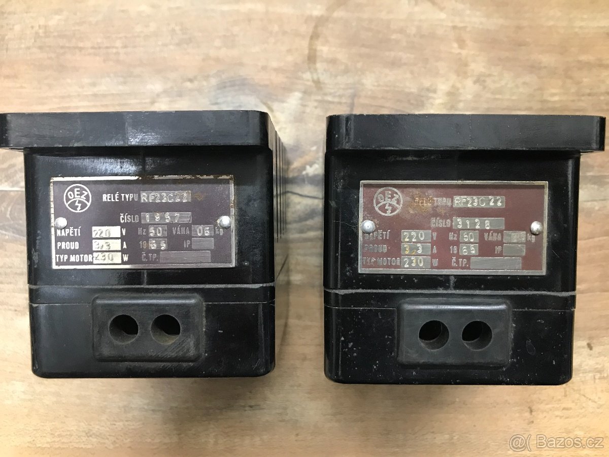 Výkonové relé 220V - 3,3A - 230W - 2