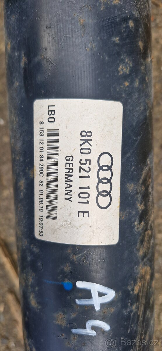 Kardan audi a4 b8 8k 8k052101e kardanka - 2