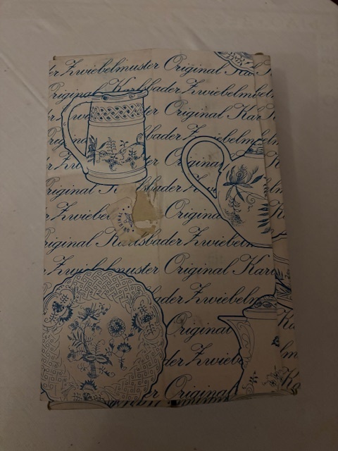 Karlovarský porcelán sada retro hrnků v originalní krabici - 2