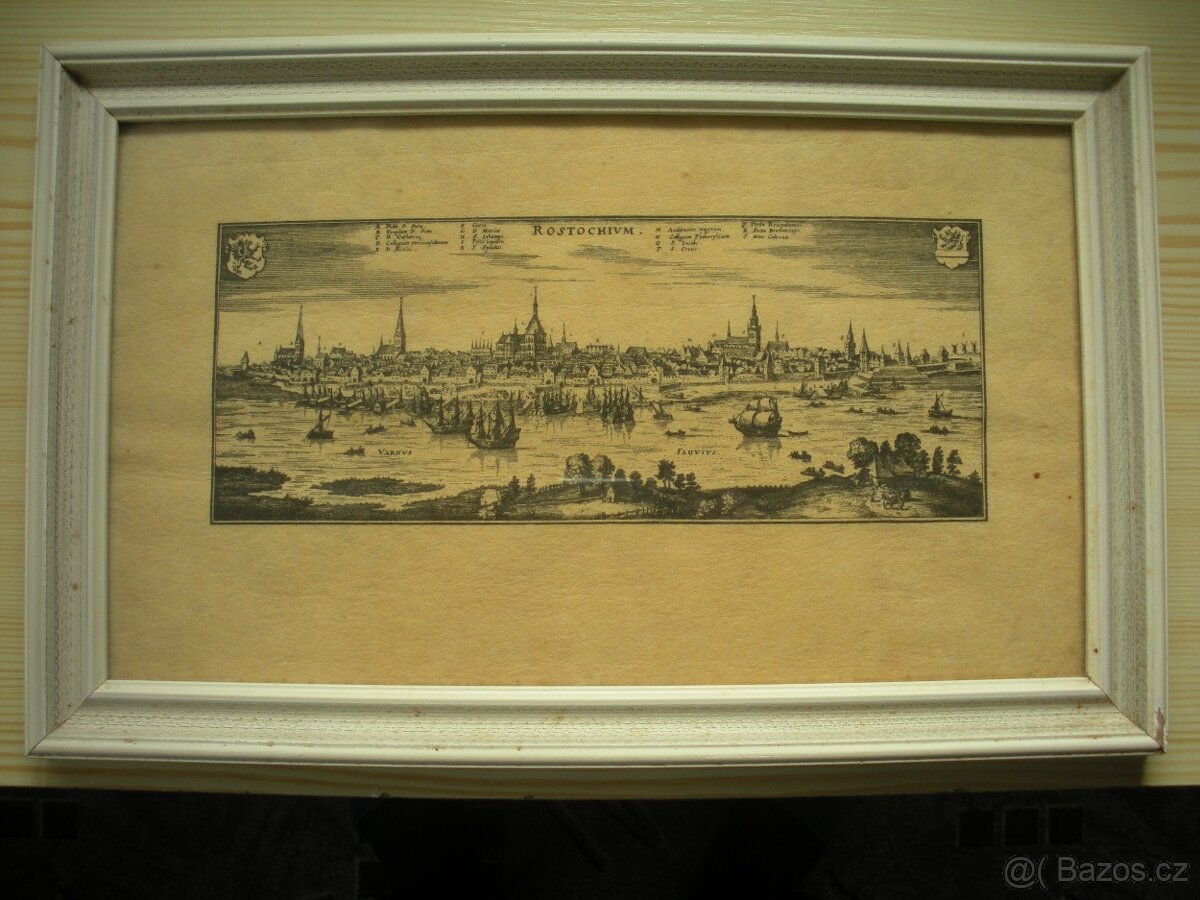 Dvě reprodukce (Weimar, Rostock) - 2