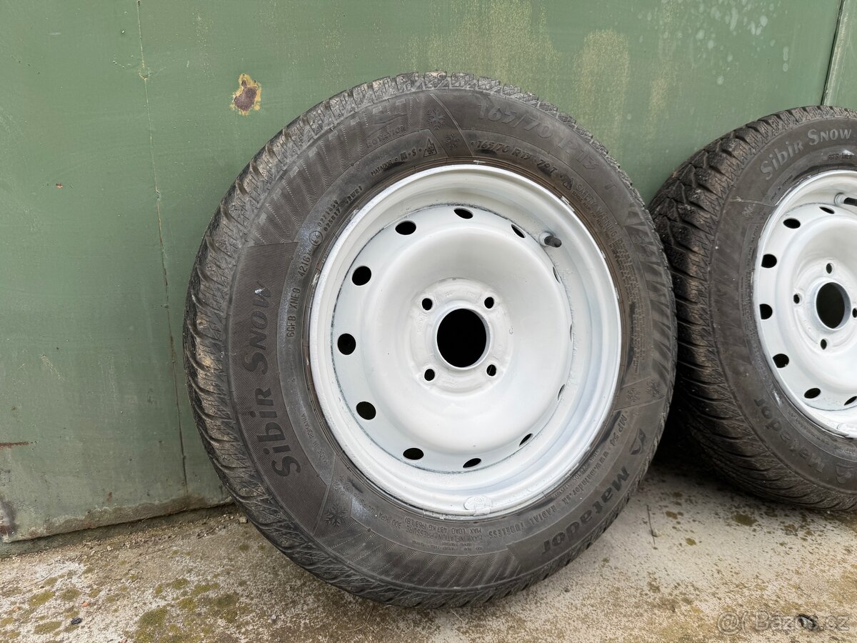 Kola, disky, zimní - Peugeot 106, Citroen Saxo - 2