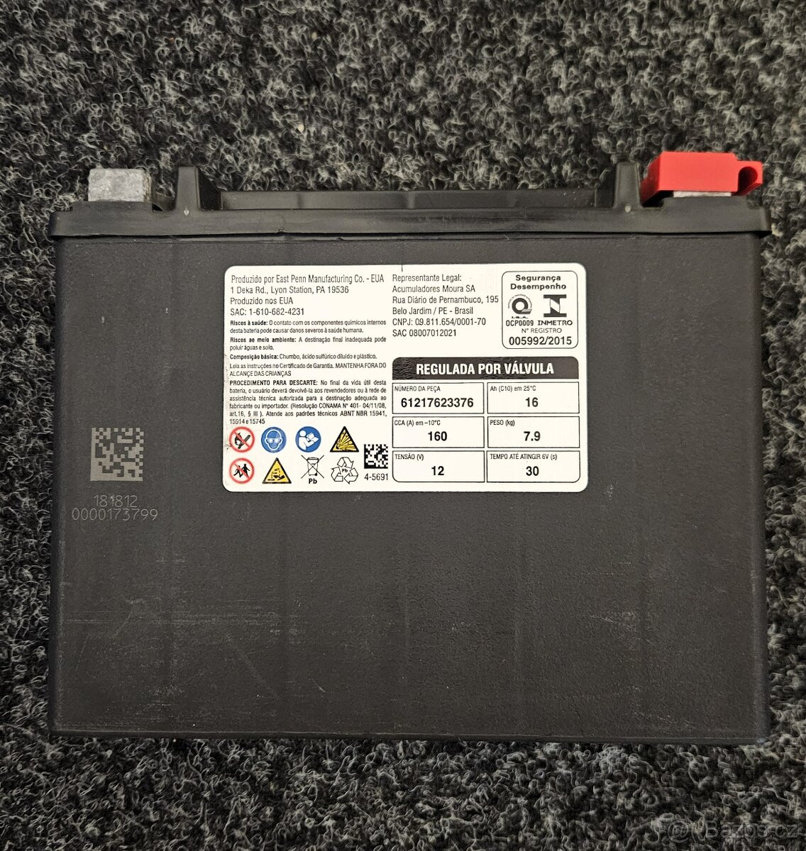 Autobaterie BMW I3 I3S - 2